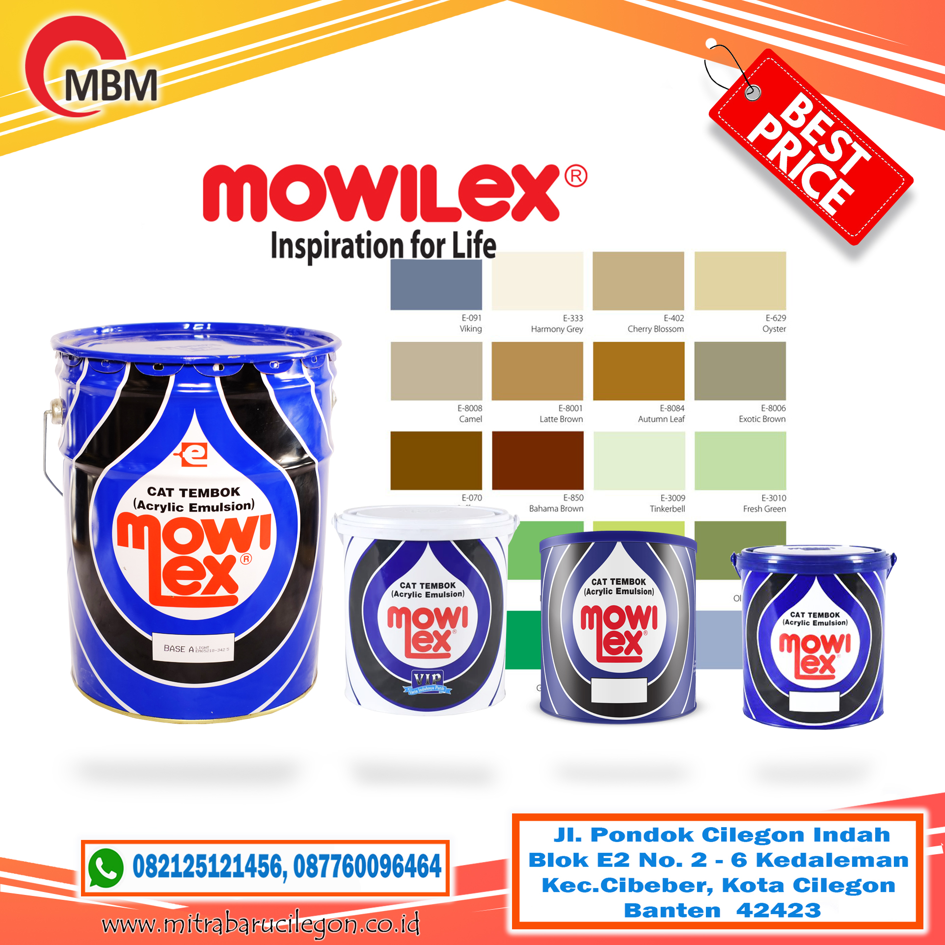 Cat Mowilex Mitra Baru Mandiri 5230